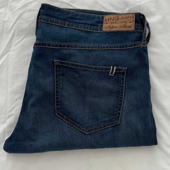 Mango Women's Vintage Elektra Jeans, Size 12 - Picture 1 of 12